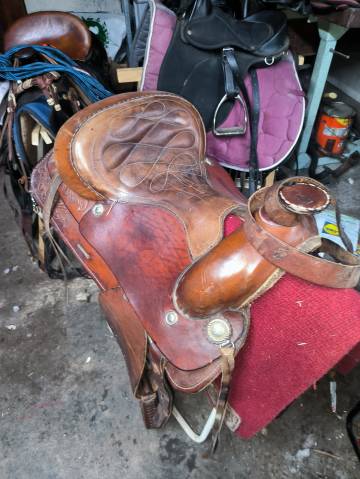 Sella western Barnes  17" - 2000