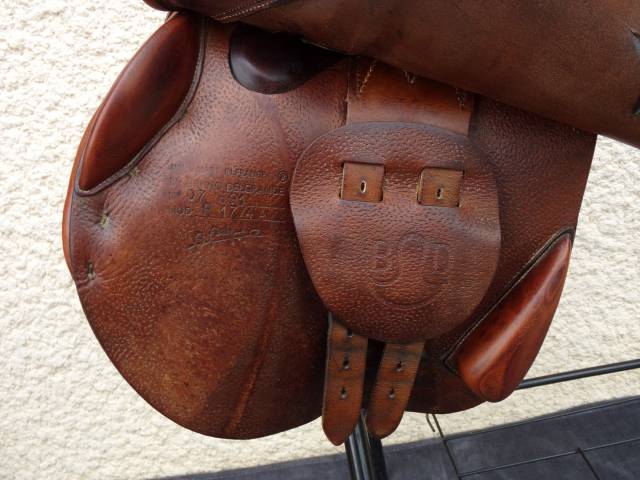 Sella da salto ostacoli Delgrange  17" - 2007