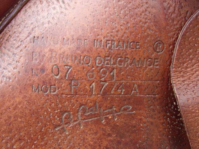 Sella da salto ostacoli Delgrange  17" - 2007