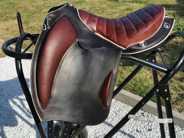 Sella mista Gaston Mercier  17.5" - 2021