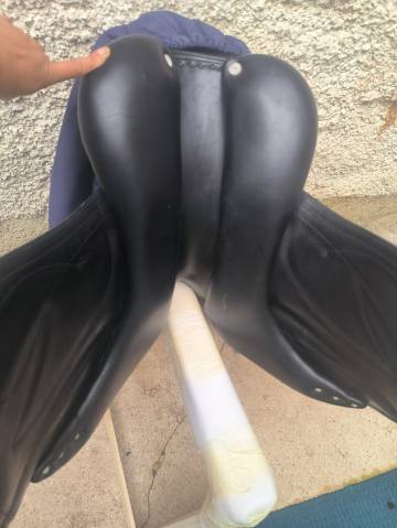 Sella da dressage Vincent Gaffet  17" - 2016