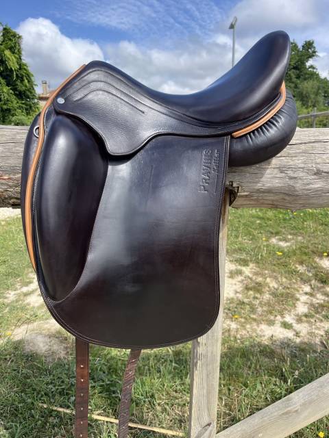 Sella da dressage  Selle pravins modèle prenium 17.5" - 2019