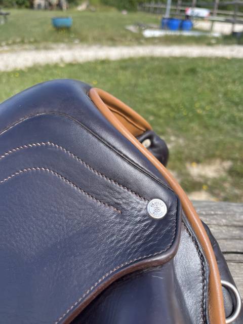 Sella da dressage  Selle pravins modèle prenium 17.5" - 2019
