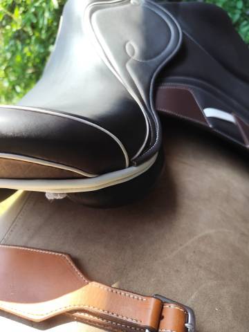 Sella da salto ostacoli  EKUS F3 17.5" - 2025