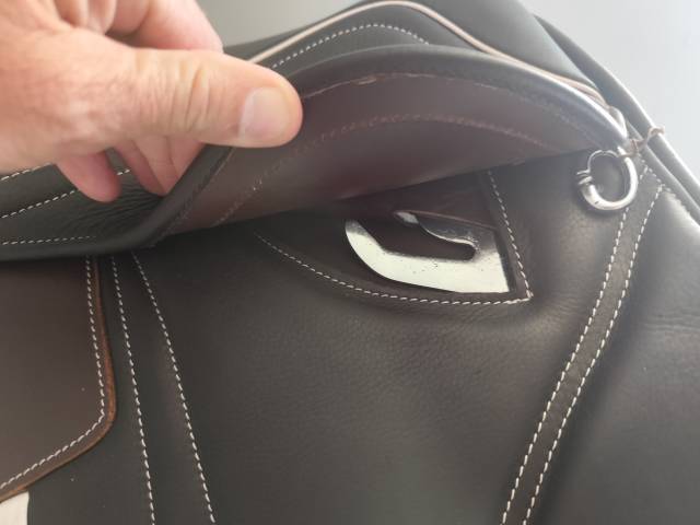 Sella da salto ostacoli  EKUS F3 17.5" - 2025