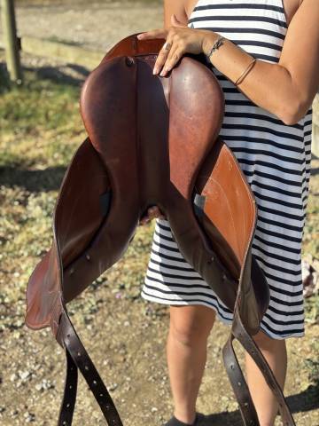 Sella da dressage Belloir Saumur 17.5" - 2018