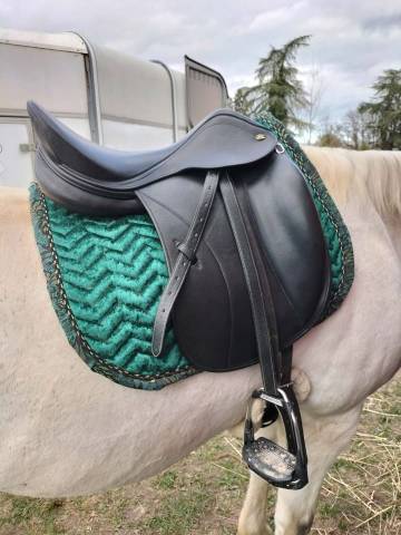 Sella da dressage John Whitaker Vienna 17.5" - 2017