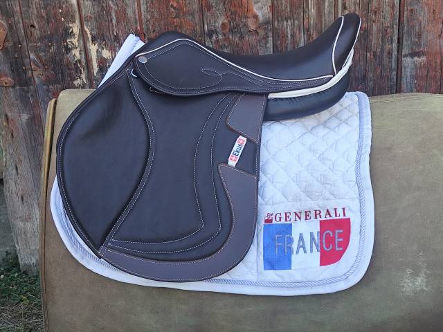 Sella da salto ostacoli  EKUS "F4" 17" - 2025