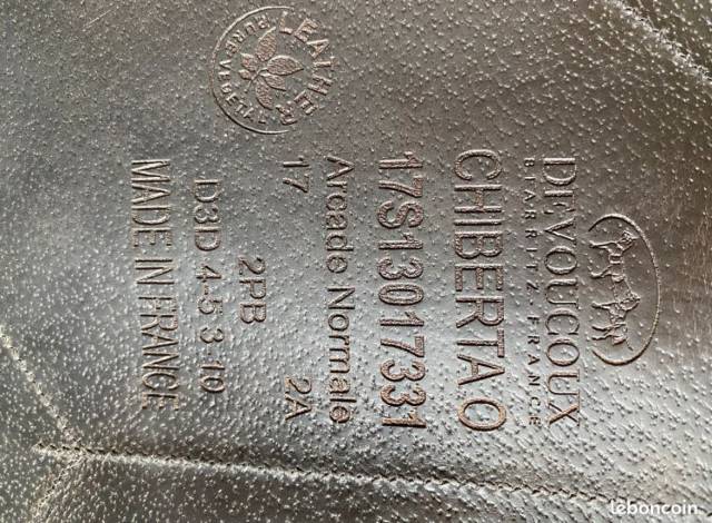 Sella da cross Devoucoux  17" - 2020