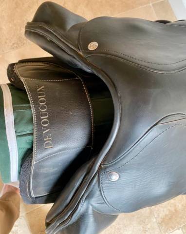 Sella da cross Devoucoux  17" - 2020