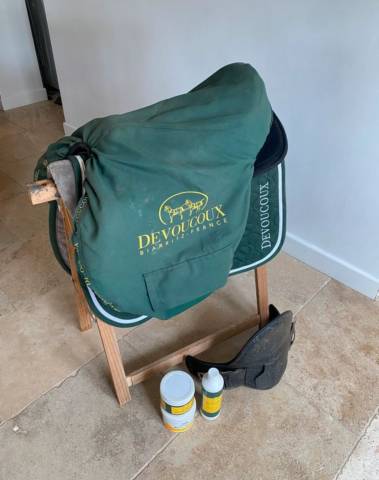 Sella da cross Devoucoux  17" - 2020