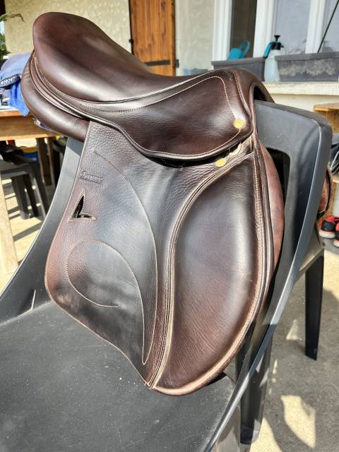 Sella mista Darroze Mixte/CSO 17" - 2012