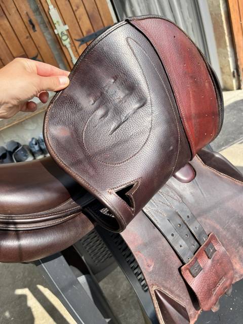 Sella mista Darroze Mixte/CSO 17" - 2012