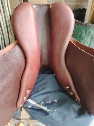 Sella da salto ostacoli Antarès  17" - 2022