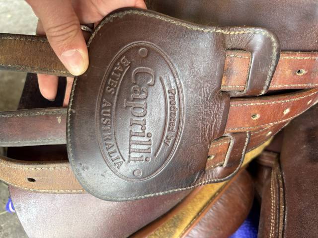 Sella da salto ostacoli Bates  17" - 2017