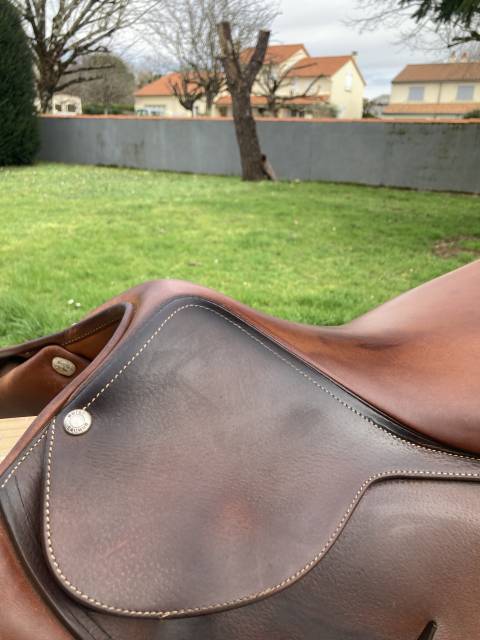 Sella da salto ostacoli Butet  17" - 2013