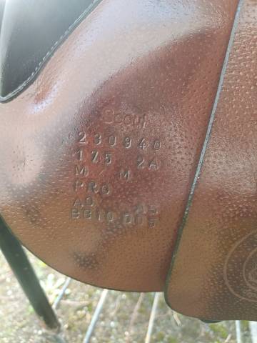 Sella da salto ostacoli Forestier  17.5" - 2023