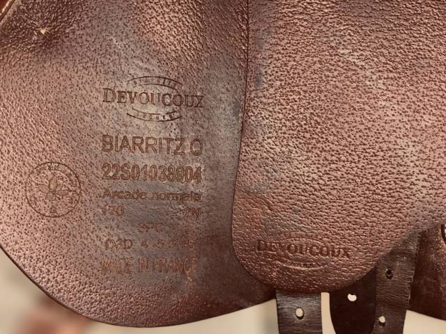 Sella mista Devoucoux  17" - 2022