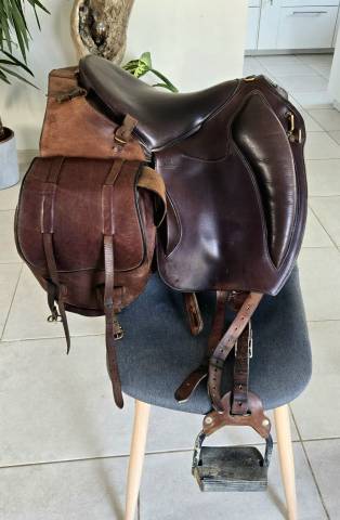 Sella mista Gaston Mercier  17" - 2021