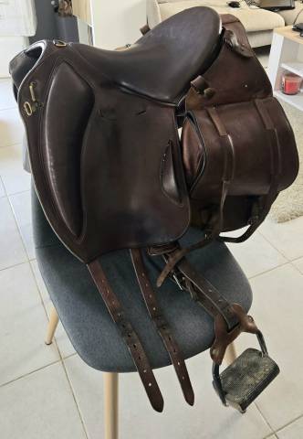 Sella mista Gaston Mercier  17" - 2021