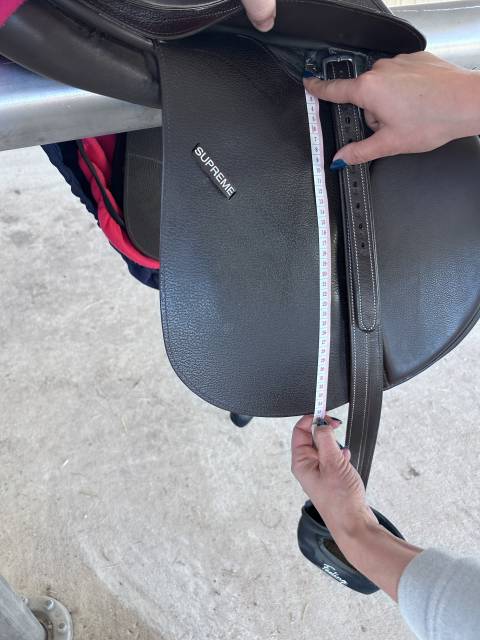 Sella da salto ostacoli  Atlanta 17.5" - 2024