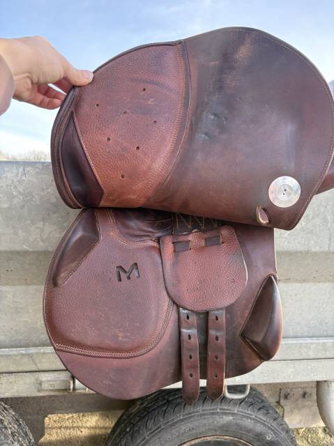 Sella da salto ostacoli Meyer  17.5" - 2022