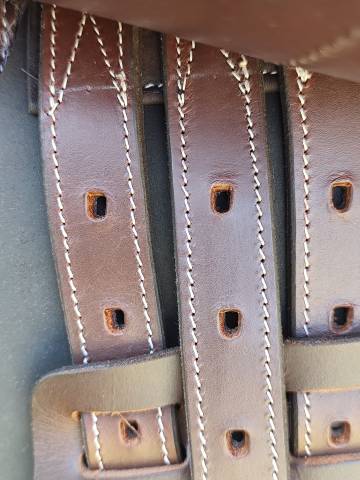 Sella da salto ostacoli  EKUS "F3" 17.5" - 2025