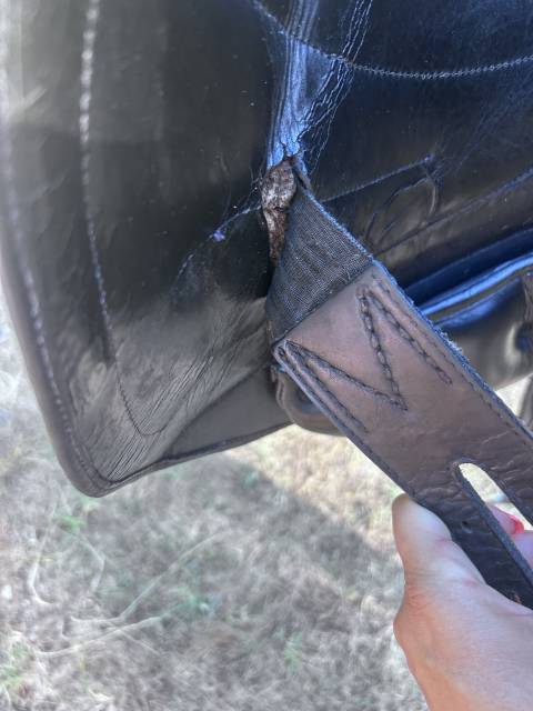 Sella da dressage Eric Thomas  17" - 2017