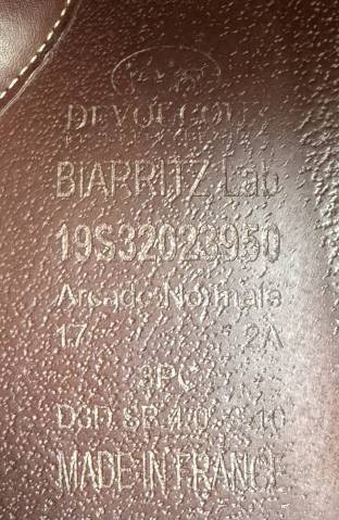 Sella mista Devoucoux  17" - 2019