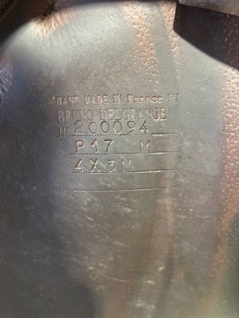 Sella da salto ostacoli Delgrange  17" - 2020