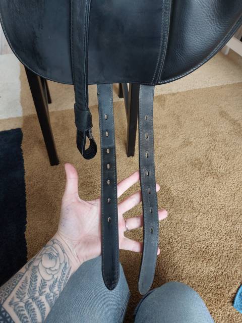 Sella da dressage Bates  17.5" - 2014