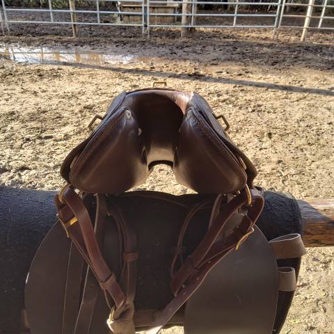 Sella da endurance  Hugues Petel 17.5" - 2022