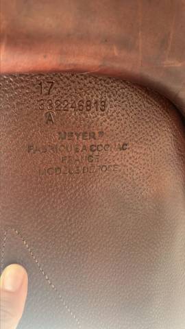 Sella da salto ostacoli Meyer  17" - 2022