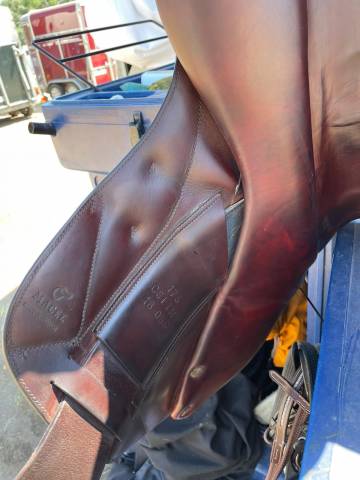 Sella da salto ostacoli Macel  17.5" - 2018