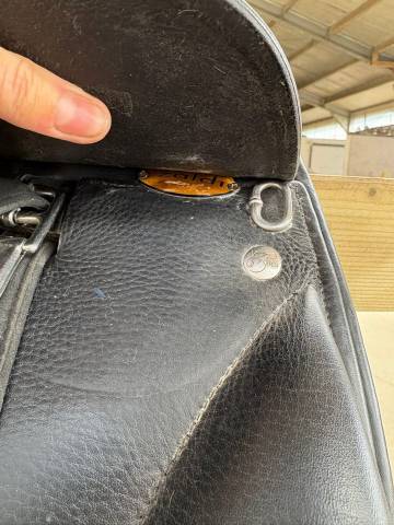 Sella da dressage Zaldi  17.5" - 2019