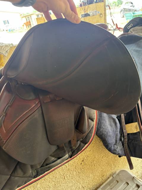 Sella da salto ostacoli CWD  17.5" - 2019