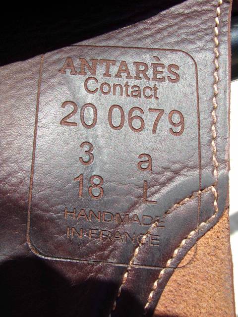 Sella da salto ostacoli Antar&egrave;s  18" - 2020