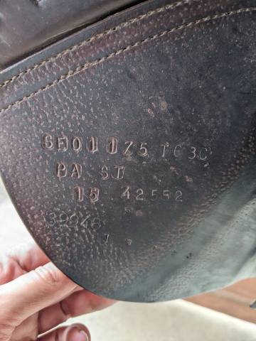 Sella da salto ostacoli CWD  17.5" - 2015