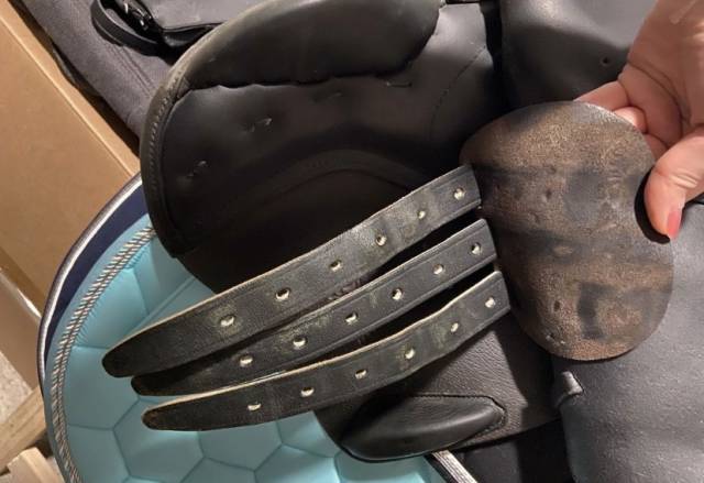 Sella mista Eric Thomas  17.5" - 2013