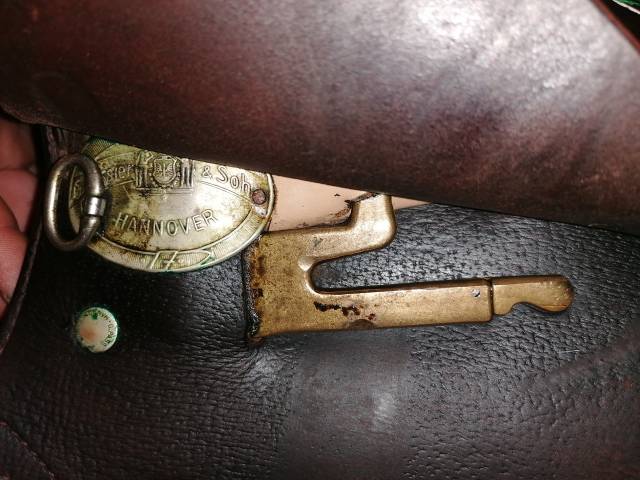 Sella da salto ostacoli Passier  17" - 1995