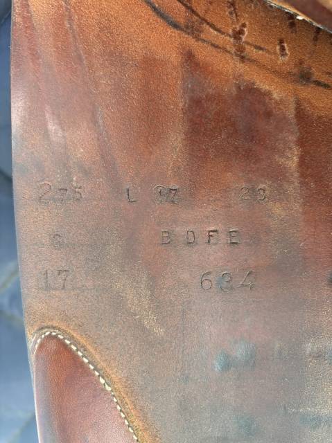 Sella da salto ostacoli Butet  17" - 2019