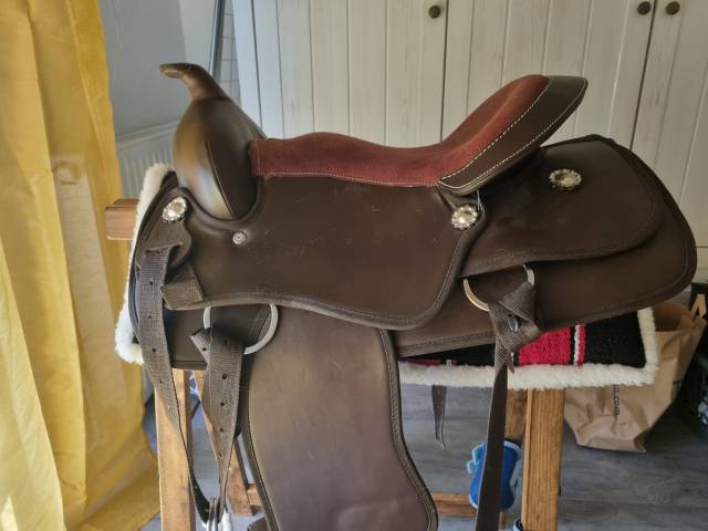 Sella western  Hispano Hipica  Augusta Western  16" - 2022