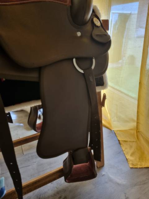 Sella western  Hispano Hipica  Augusta Western  16" - 2022