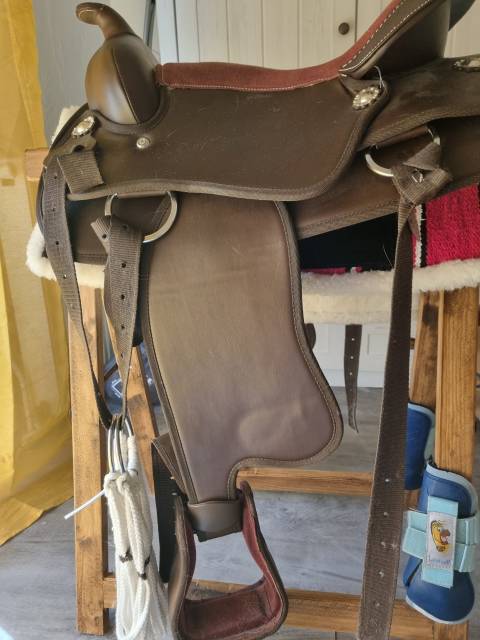 Sella western  Hispano Hipica  Augusta Western  16" - 2022