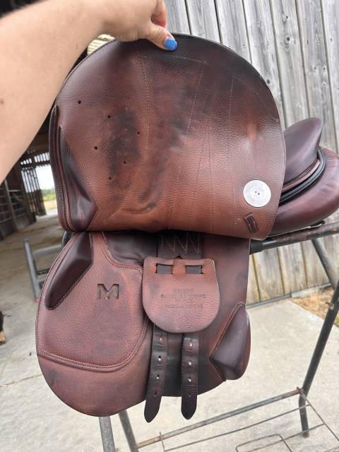 Sella da salto ostacoli Meyer  17.5" - 2020