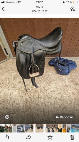 Sella da dressage Ikonic  17.5" - 2021