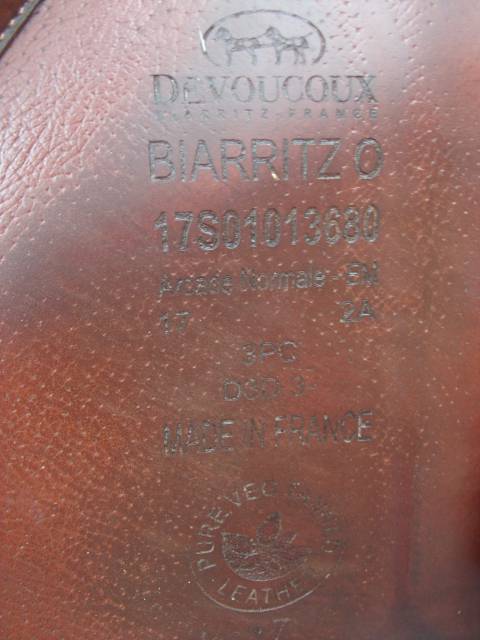 Sella da salto ostacoli Devoucoux  17" - 2017