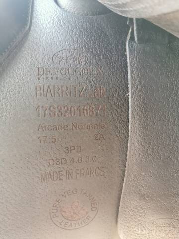 Sella da salto ostacoli Devoucoux  17.5" - 2018