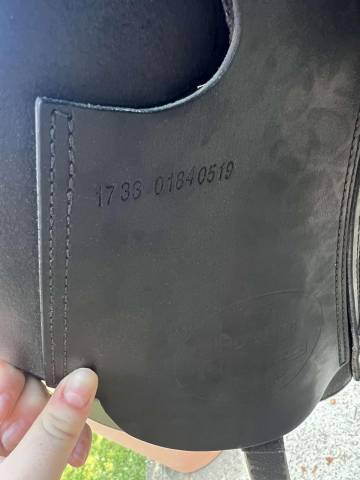 Sella da dressage Prestige Italia  17" - 2017