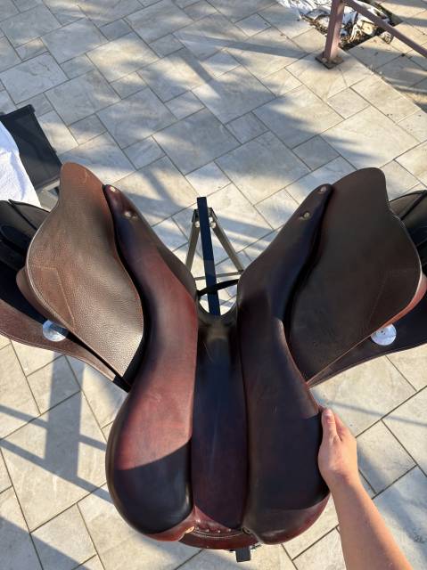 Sella da salto ostacoli Meyer  17.5" - 2018